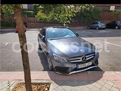 Usado Mercedes C250 AMG line 211 CV (155 kW) 2015 Gris / plata Berlina