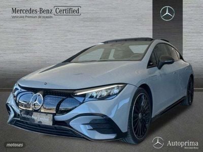 Cinza selenite Usado 2023 Mercedes EQE350 AMG line Berlina | 56.900 € (Un poco caro)