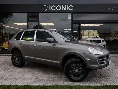 Usado Porsche Cayenne S 385 CV (283 kW) 2008 Gris / plata SUV