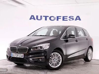 Negro Usado 2017 BMW 218 Active Tourer Luxury Line Monovolumen | 14.350 €