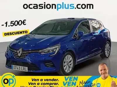 Usado Renault Clio Zen 91 CV (66 kW) 2021 Azul Utilitario