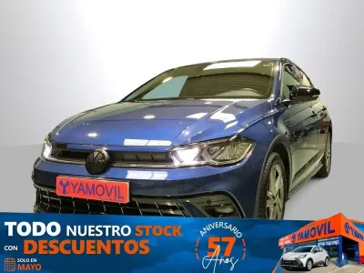 Usado VW Polo R-line 95 CV (69 kW) 2023 Azul Utilitario