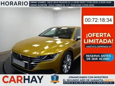 Usado VW Arteon Elegance 150 CV (110 kW) 2020 Amarillo Coupe