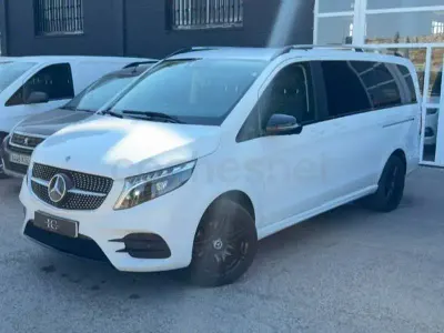 Usado Mercedes V300 Exclusive 239 CV (175 kW) 2023 Blanco Monovolumen