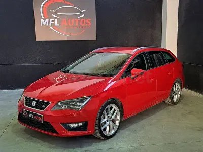 Usado Seat Leon FR 150 CV (110 kW) 2014 Rojo Familiar