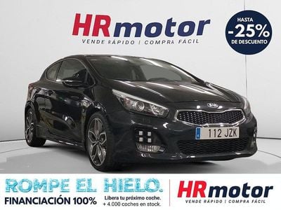 Usado Kia Ceed GT GT 204 CV (150 kW) 2017 Negro Utilitario