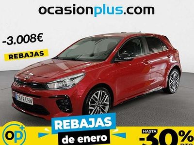 Usado Kia Rio GT-Line 101 CV (74 kW) 2020 Rojo Utilitario