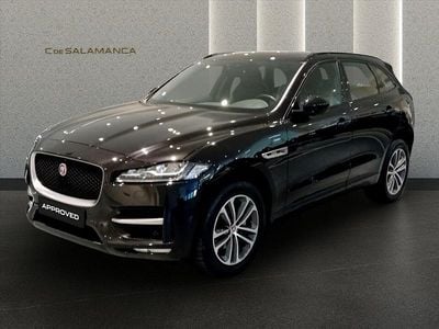 Negro Usado 2021 Jaguar F-Pace R-Sport SUV | 39.900 €