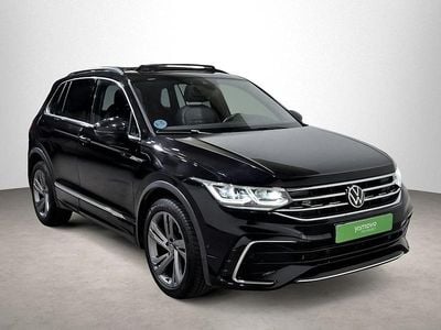 Usado VW Tiguan R-line 150 CV (110 kW) 2022 Negro SUV