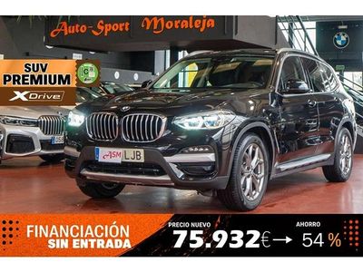 Negro Usado 2020 BMW X3 Sport Line SUV | 31.900 € (Buen precio)