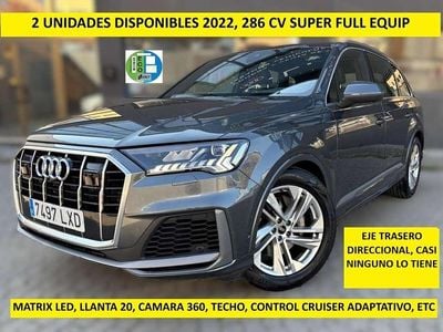 Usado Audi Q7 S-line plus 286 CV (210 kW) 2022 Gris / plata SUV