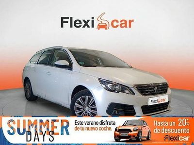 Blanco Usado 2020 Peugeot 308 Active Familiar | 12.470 € (Precio justo)