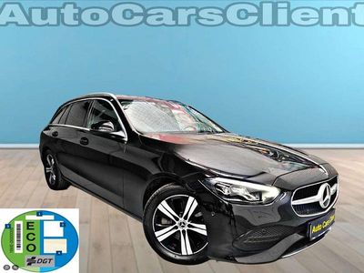 Usado Mercedes C220 200 CV (147 kW) 2022 Negro Familiar