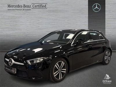 Usado Mercedes A180 116 CV (85 kW) 2022 Negro noche Berlina
