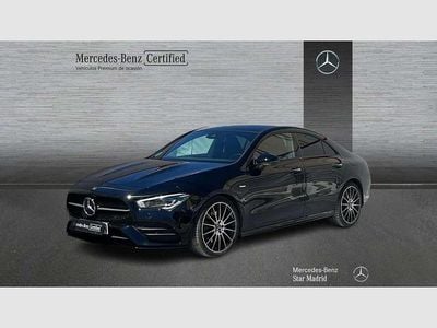 Usado Mercedes CLA220 190 CV (139 kW) 2021 Negro Berlina
