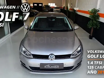 Usado VW Golf VII Advance 125 CV (91 kW) 2016 Plateado Utilitario