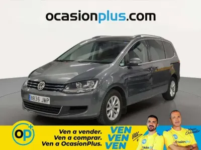 Usado VW Sharan Advance 150 CV (110 kW) 2016 Gris Monovolumen