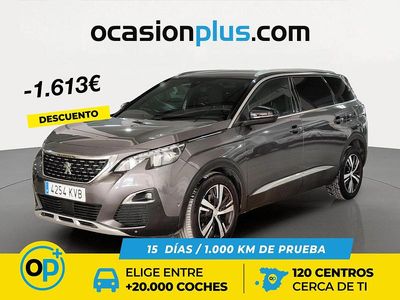 Usado Peugeot 5008 GT-line 180 CV (132 kW) 2019 Gris SUV