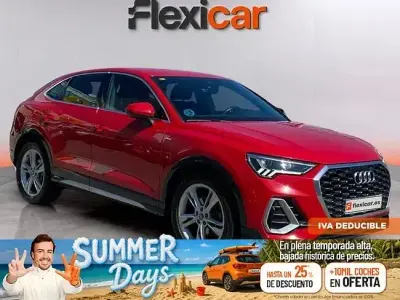 Usado Audi Q3 S-Line 150 CV (110 kW) 2020 Rojo SUV