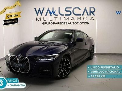 Azul Usado 2021 BMW 430 Sport Line Coupe | 43.899 € (Precio justo)