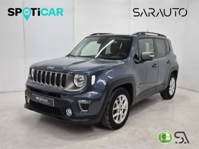 Käytetty Jeep Renegade Limited 120 HP (88 kW) 2022 Sininen Katumaasturi