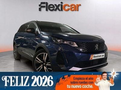 Azul Usado 2021 Peugeot 5008 GT Monovolumen | 25.990 € (Precio justo)