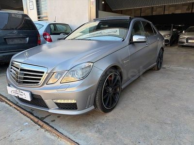 Usado Mercedes E63 AMG AMG 585 CV (430 kW) 2013 Gris / plata Berlina