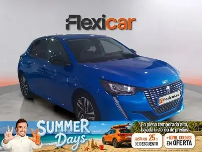 Usado Peugeot 208 Active 100 CV (73 kW) 2023 Azul Utilitario