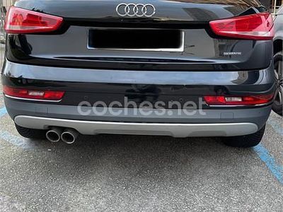 Usado Audi Q3 150 CV (110 kW) 2016 Negro SUV
