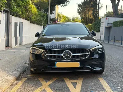 Usado Mercedes C200 163 CV (119 kW) 2022 Negro Berlina
