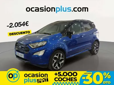 Usado Ford Ecosport ST-Line 140 CV (102 kW) 2018 Azul SUV