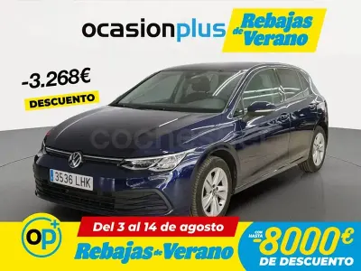 Usado VW Golf VII Life 150 CV (110 kW) 2020 Azul Berlina
