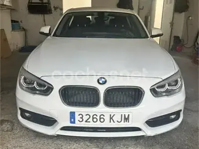 Usado BMW 116 116 CV (85 kW) 2018 Blanco Utilitario