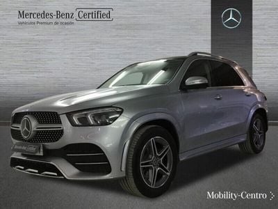 Usado Mercedes GLE300 AMG line 272 CV (200 kW) 2023 Gris selenita