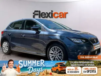 Usado Seat Ibiza FR 110 CV (80 kW) 2022 Gris Utilitario