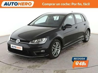 Usado VW Golf VII R-line BlueMotion 150 CV (110 kW) 2014 Negro Berlina