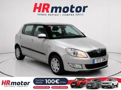 Usado Skoda Fabia 90 CV (66 kW) 2010 Beige Utilitario