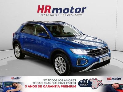 Usado VW T-Roc Life 150 CV (110 kW) 2023 Azul SUV