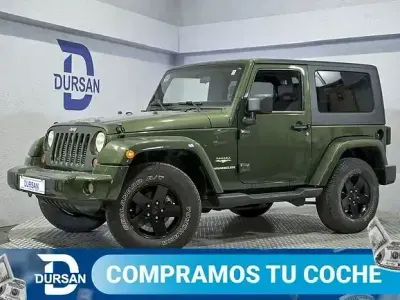 Usado Jeep Wrangler Sahara 177 CV (130 kW) 2009 Verde SUV