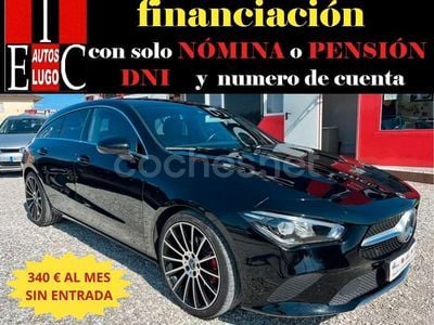 Negro Usado 2021 Mercedes CLA200 Shooting Brake Familiar | 23.999 € (Un poco caro)