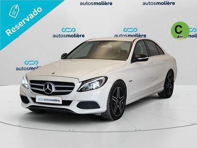 Usado Mercedes C220 170 CV (125 kW) 2015 Blanco Berlina