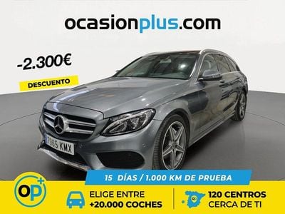 Usado Mercedes E220 170 CV (125 kW) 2018 Gris Familiar