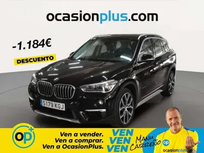 Usado BMW X1 140 CV (102 kW) 2017 Negro SUV