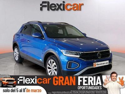 Usado VW T-Roc Life 150 CV (110 kW) 2022 Azul SUV