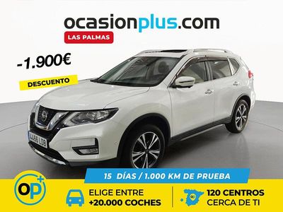 Blanco Usado 2019 Nissan X-Trail N-Connecta SUV | 20.900 € (Precio justo)