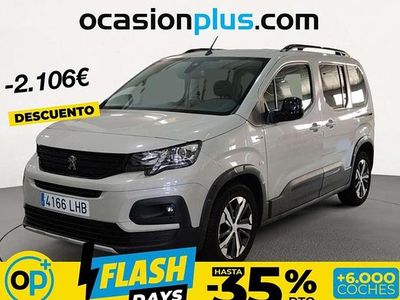 Usado Peugeot Rifter GT-line 99 CV (72 kW) 2020 Beige Monovolumen