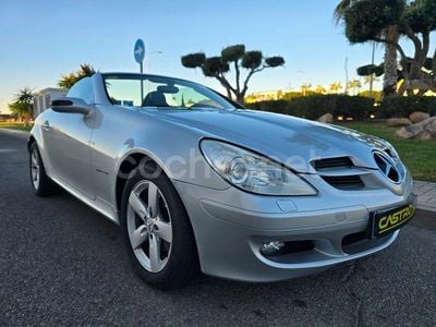 Gris / plata Usado 2005 Mercedes SLK200 Descapotable | 9500 € (Precio justo)