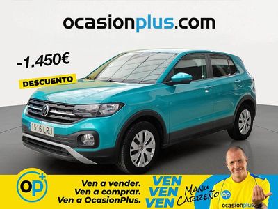 Usado VW T-Cross Edition 95 CV (69 kW) 2021 Azul SUV