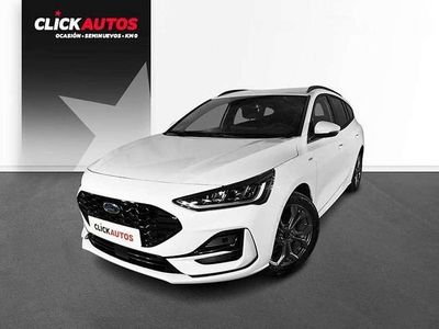 Usado Ford Focus ST-Line 125 CV (91 kW) 2024 Blanco Familiar