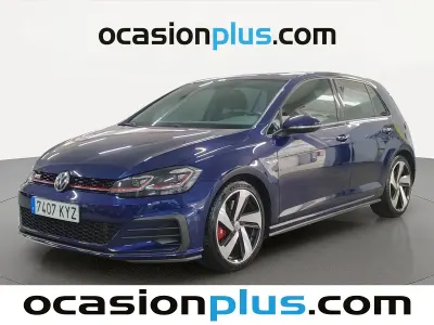 Usado VW Golf VII GTI 245 CV (180 kW) 2019 Azul Utilitario